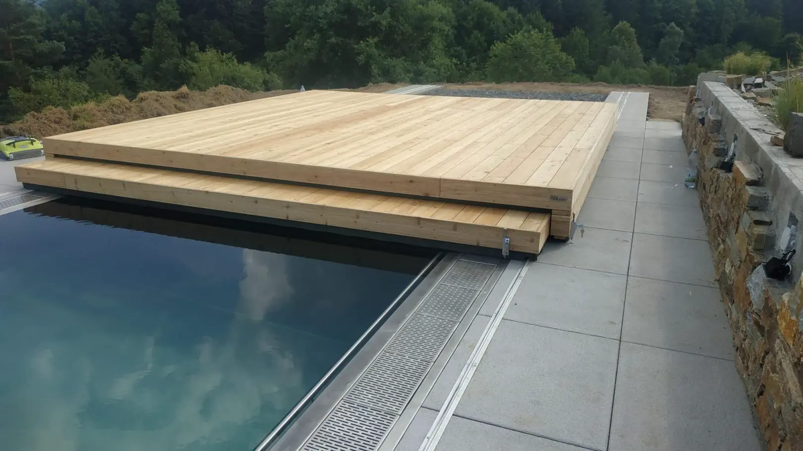 Realizace bazénového zakrytí